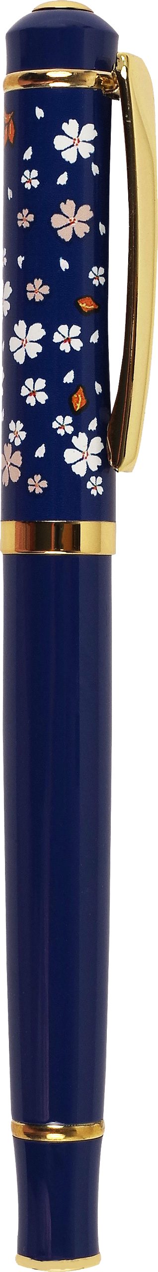 Fountain Pen; Falling Blossoms (With Ink)