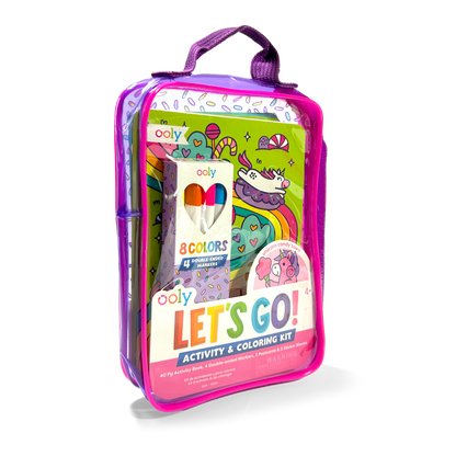 Activity & Coloring Kit; Let's Go! Unicorn Candy Town