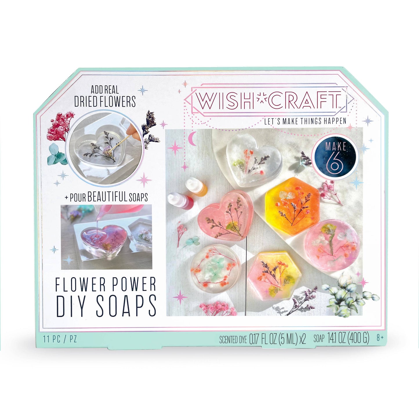 Wish Craft; Flower Power DIY Soap Kit