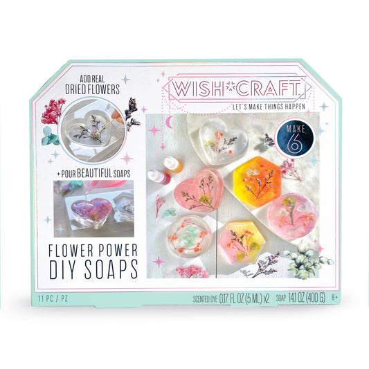 Wish Craft; Flower Power DIY Soap Kit