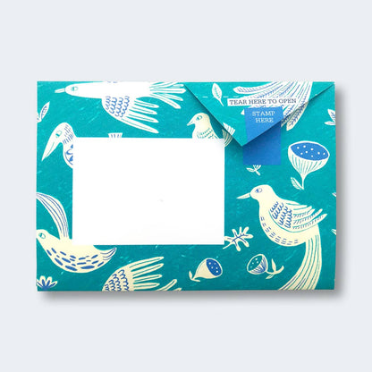 Folding Letter Set; Fig & Feather Pigeon | Pigeon Posted