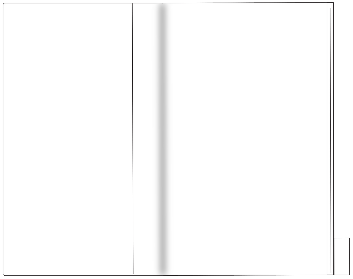Voyager Notebook; Light Blue