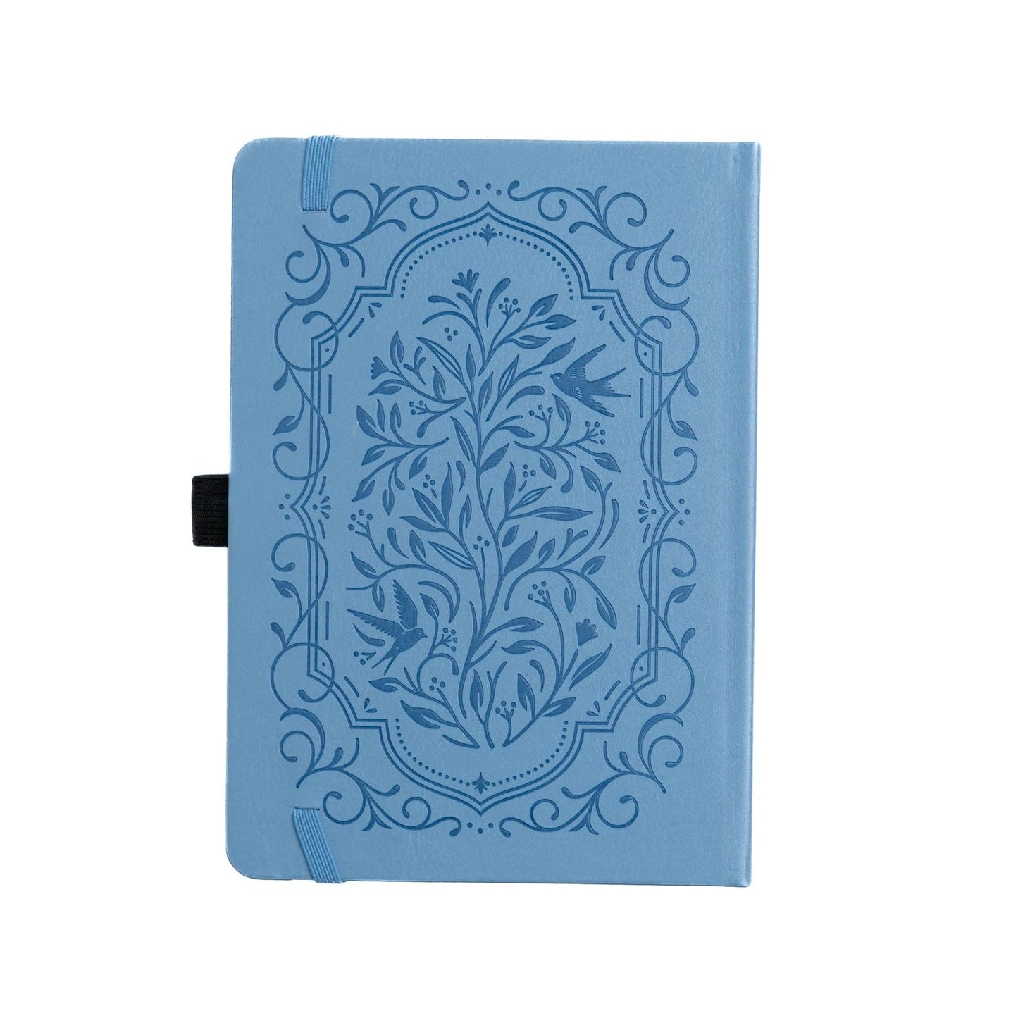 Dot Grid Notebook; Songbird In Blue