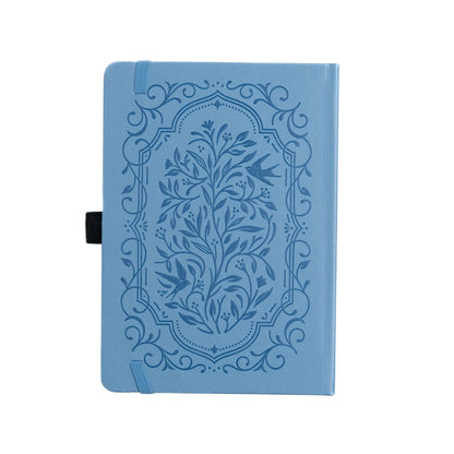 Dot Grid Notebook; Songbird In Blue