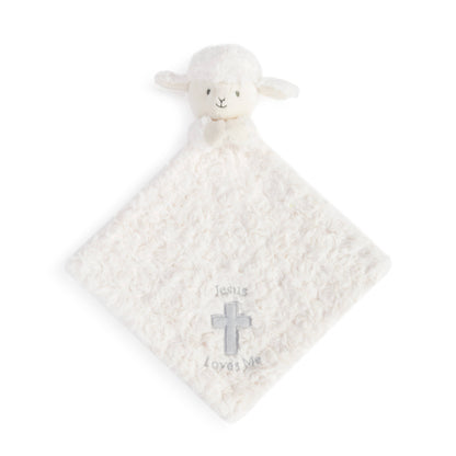 Rattle Blankie; Lamb (Jesus Loves Me)