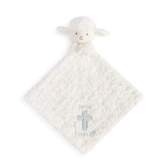 Rattle Blankie; Lamb (Jesus Loves Me)