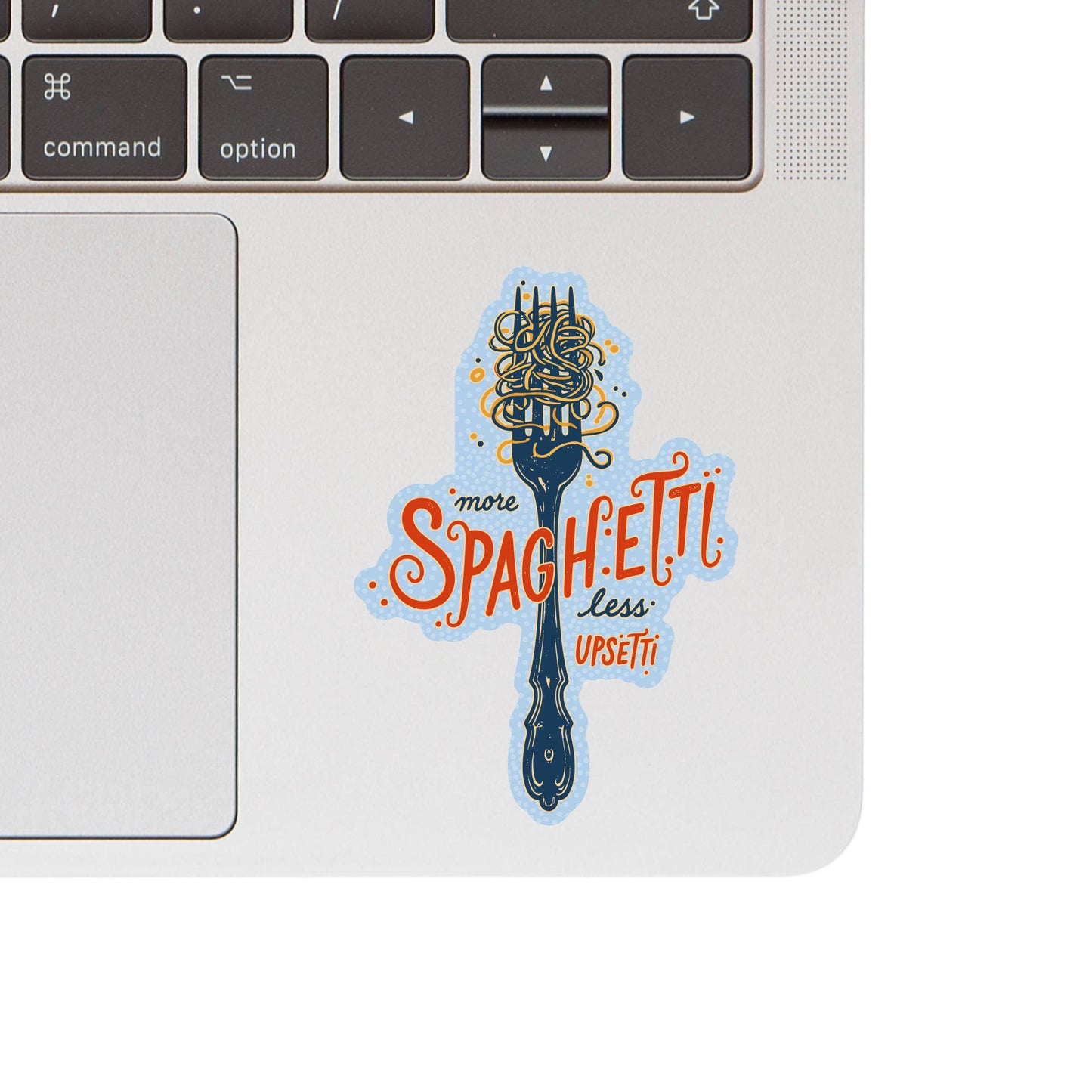 Vinyl Sticker; Spaghetti