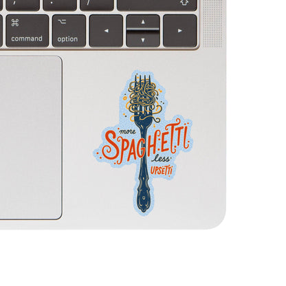 Vinyl Sticker; Spaghetti