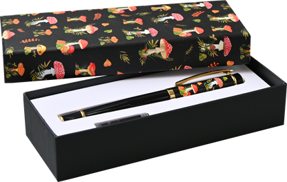 Fountain Pen; Mushrooms (With Ink)