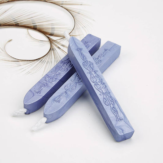 Sealing Wax Sticks with wick (Lavender Pearl, 3PK)