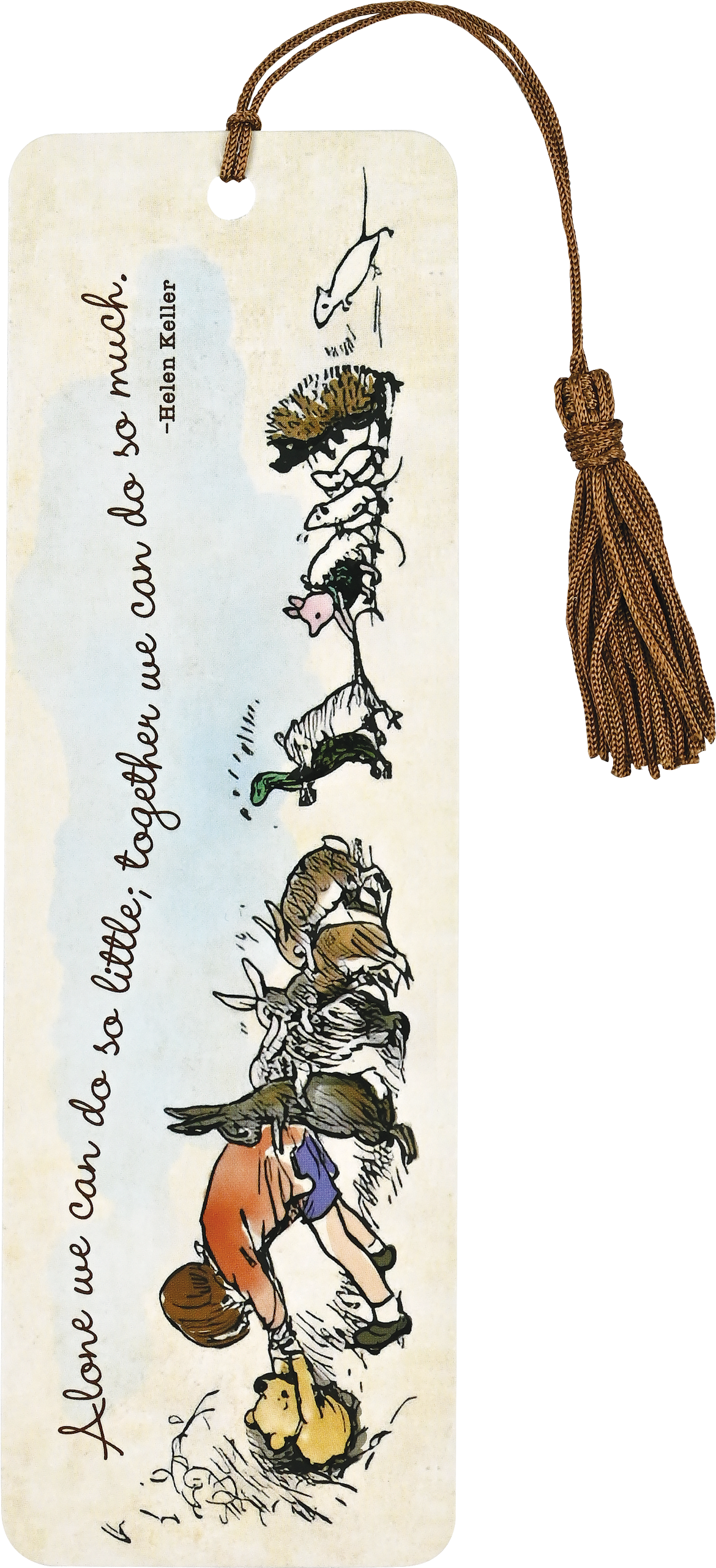 Pooh Bear Children's Bookmark