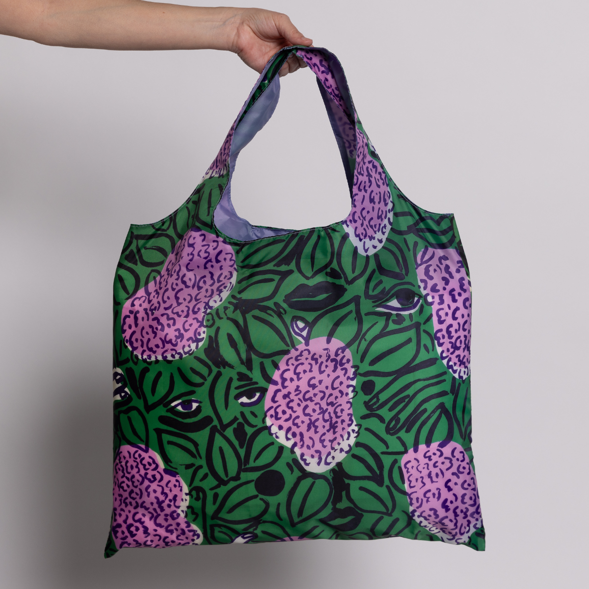 Tote Bag; Lilacs Art Sack by Sophy Naess | Yellow Owl Workshop