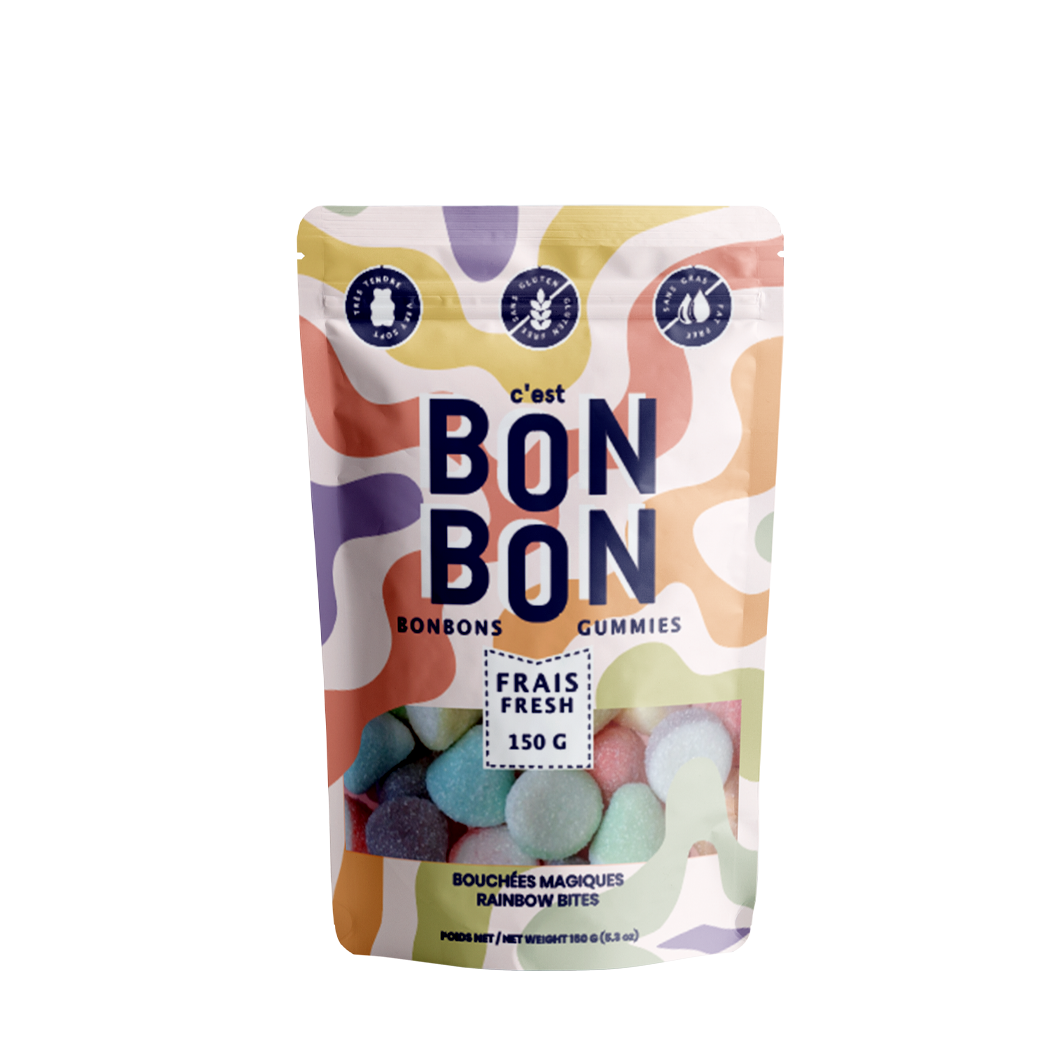 Bon Bon; Rainbow Bites - Gummy Candies