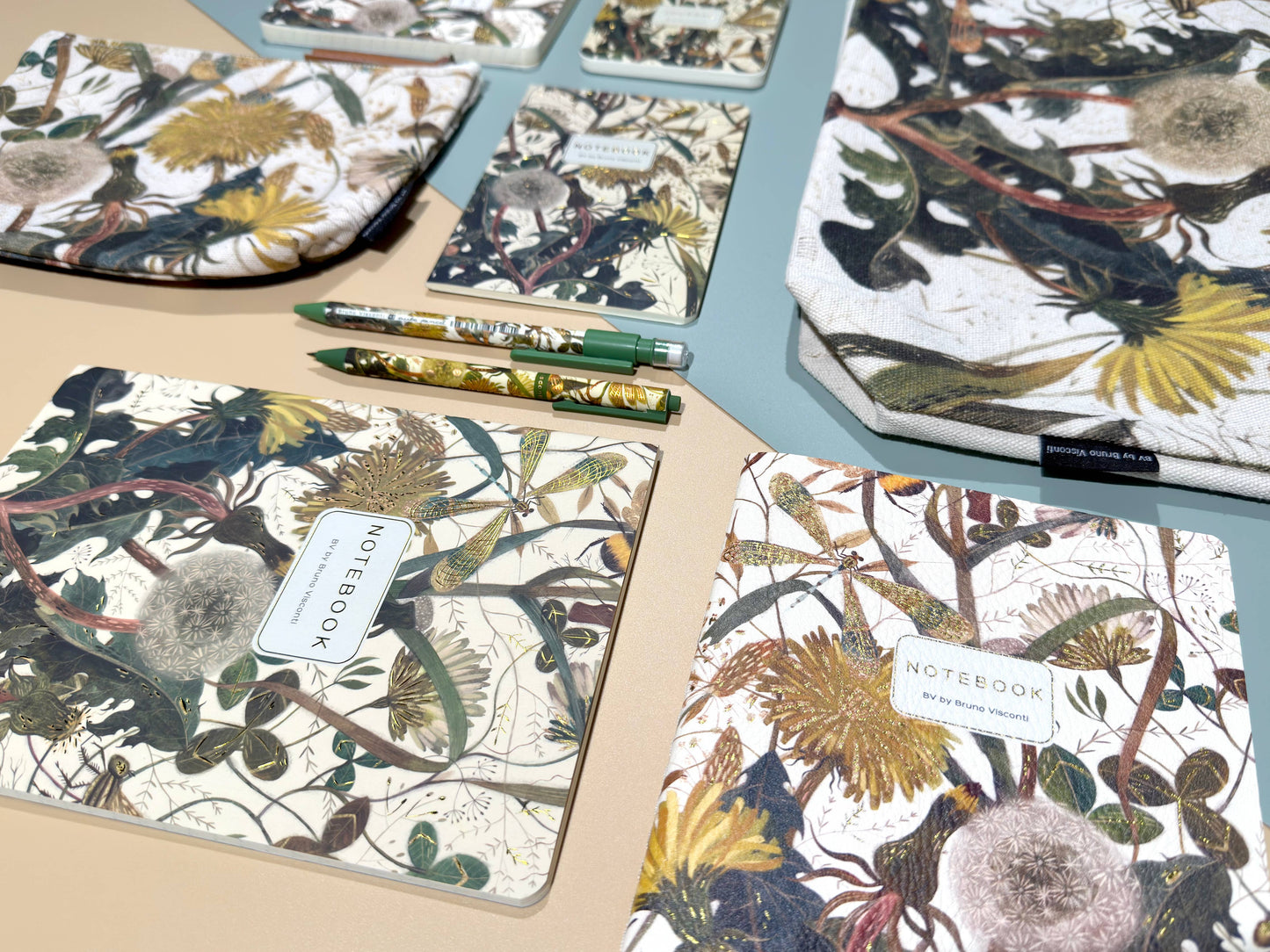 Notebook; Summer Greens - BV by Bruno Visconti