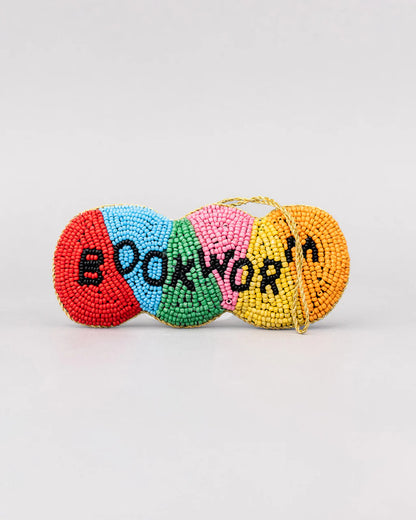Beaded Ornament; Bookworm by Ban.do
