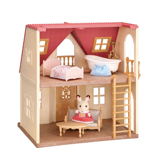 Calico Critters Red Roof Cozy Cottage Starter Home