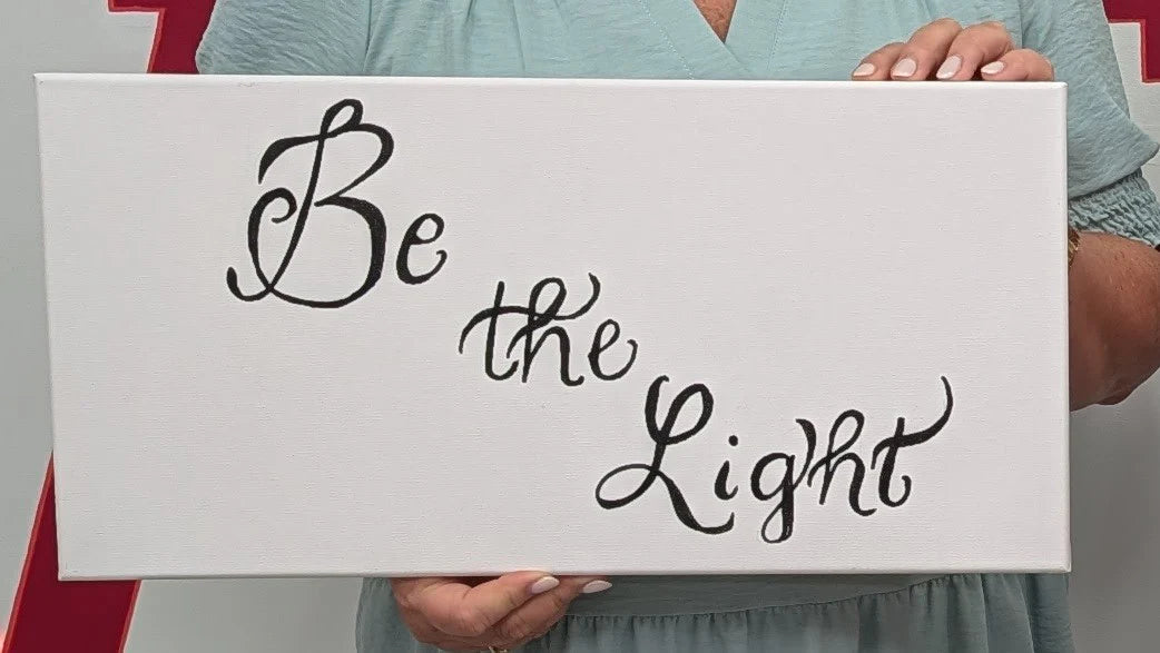 Faux Calligraphy on Canvas Workshop with Tricia - Friday, October 17, 2025