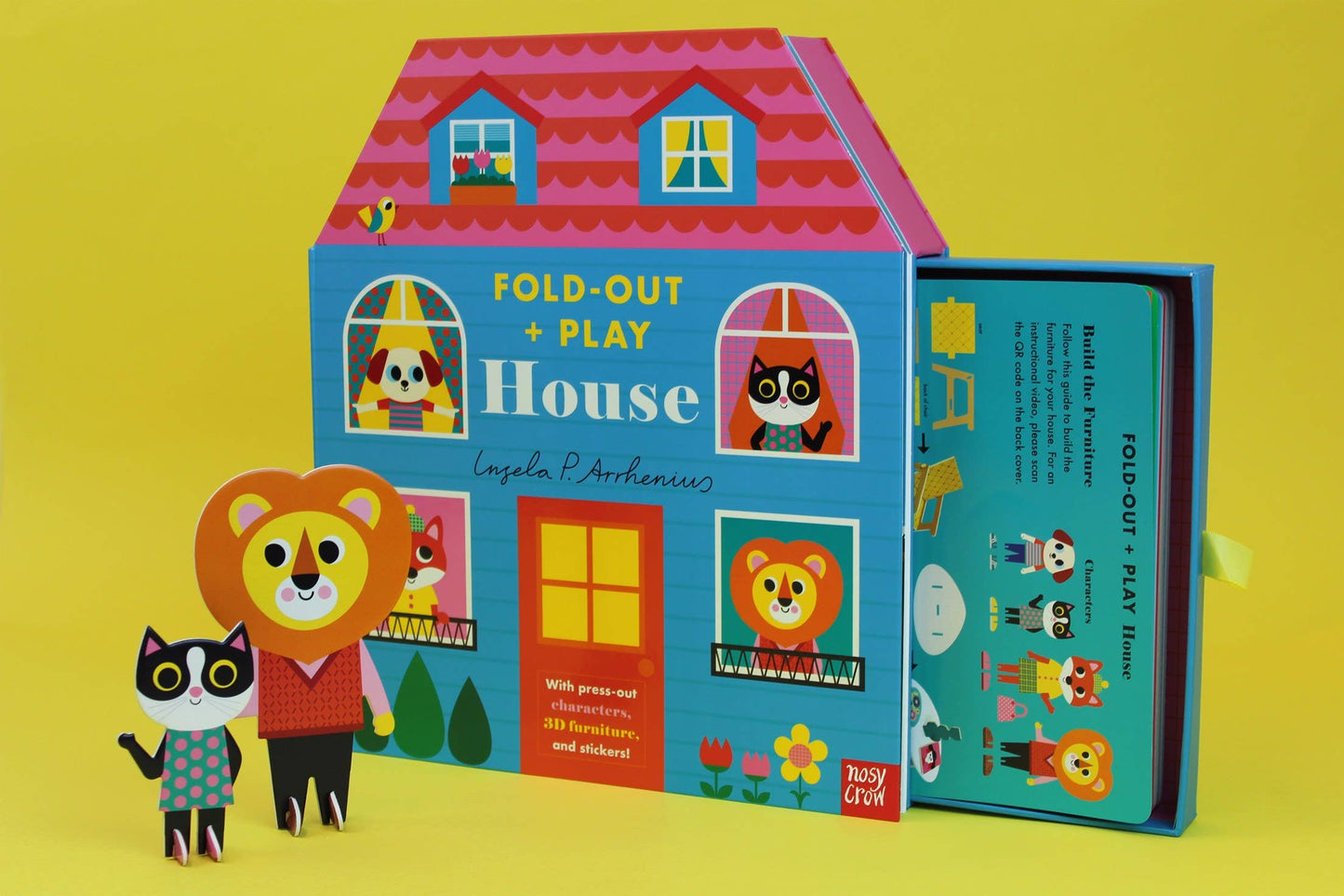 Children's Book; Fold-Out + Play: House