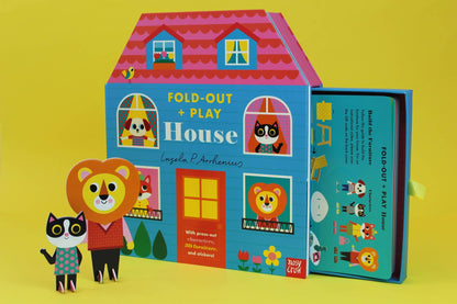 Children's Book; Fold-Out + Play: House