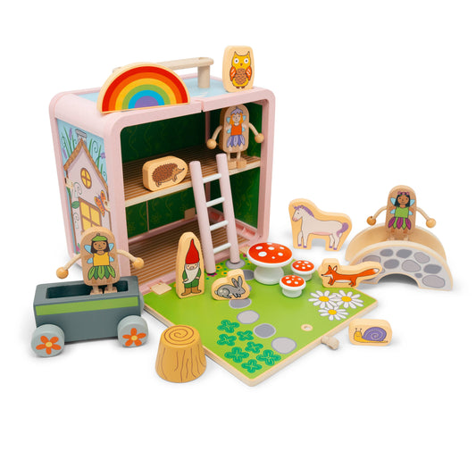 Pretend Play Suitcase Series; Fairy House