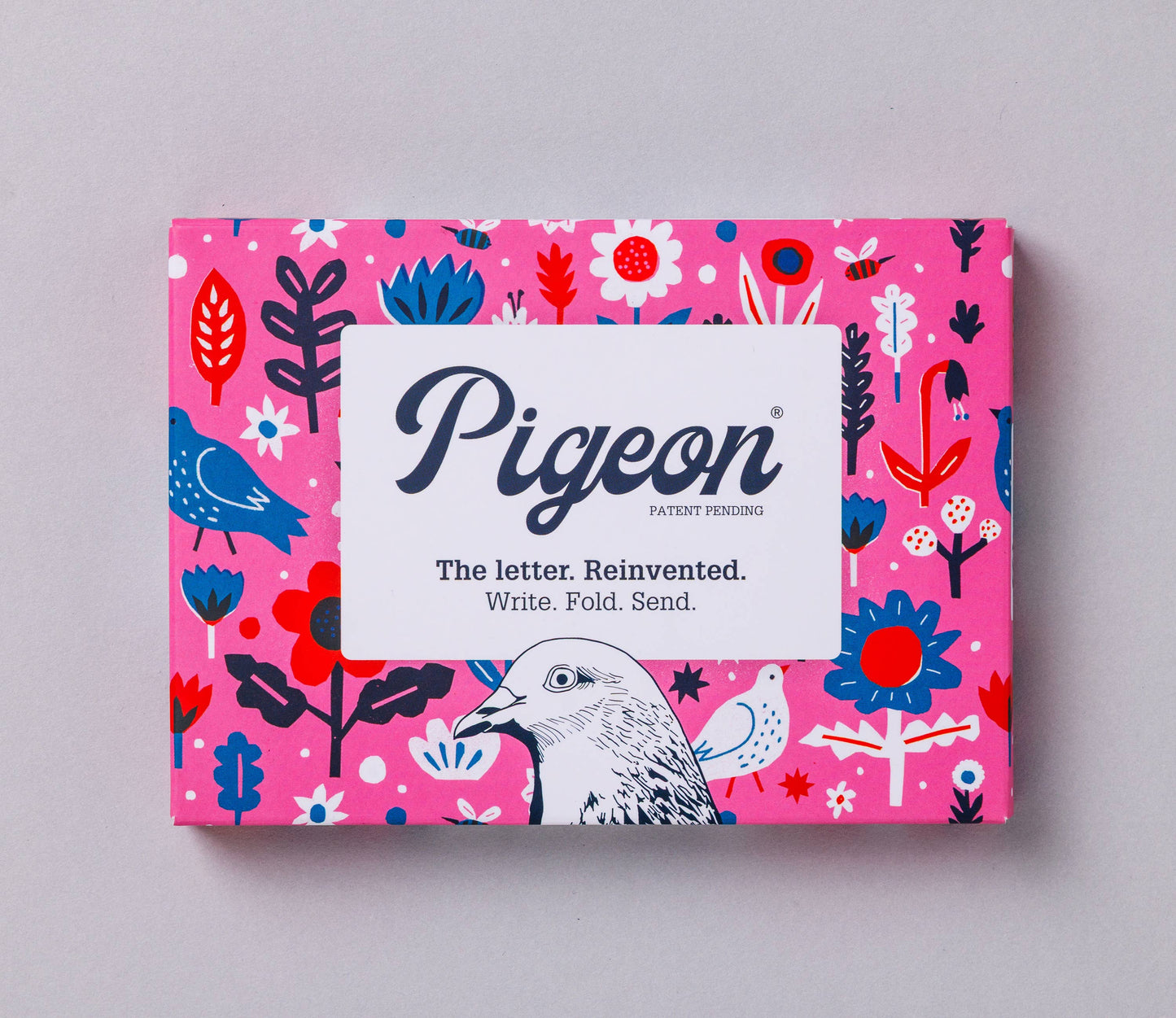 Folding Stationery Letter Set; Fiesta Pigeon