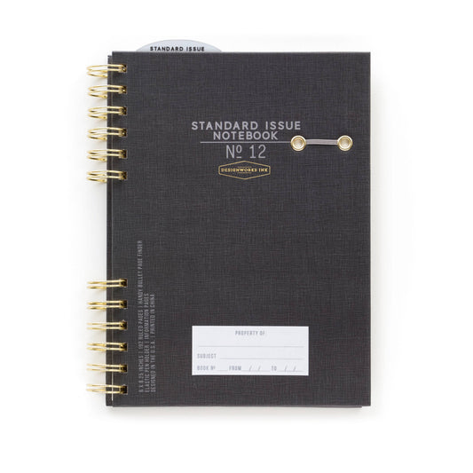 Standard Issue Journal No 12 Black