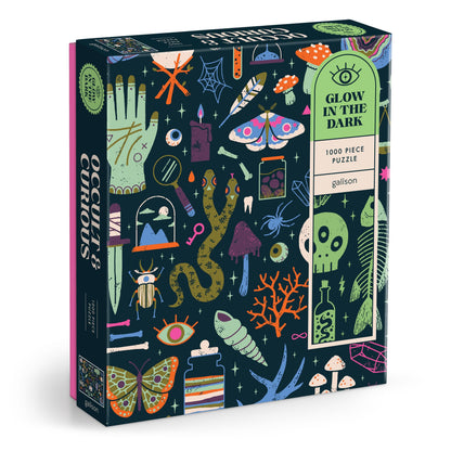 Jigsaw Puzzle; Occult and Curious (1000 Piece Glow in the Dark Puzzle)