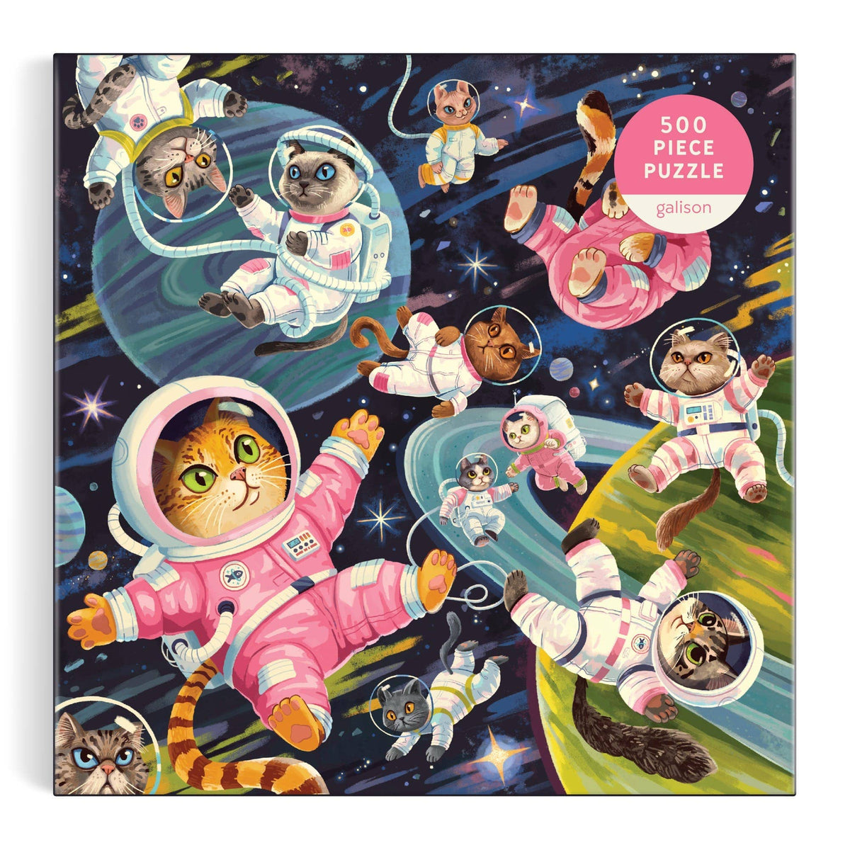 Jigsaw Puzzle; A Space Meowdyssey (500 Pieces)