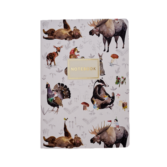 Notebook; Forest Animals - BV by Bruno Visconti