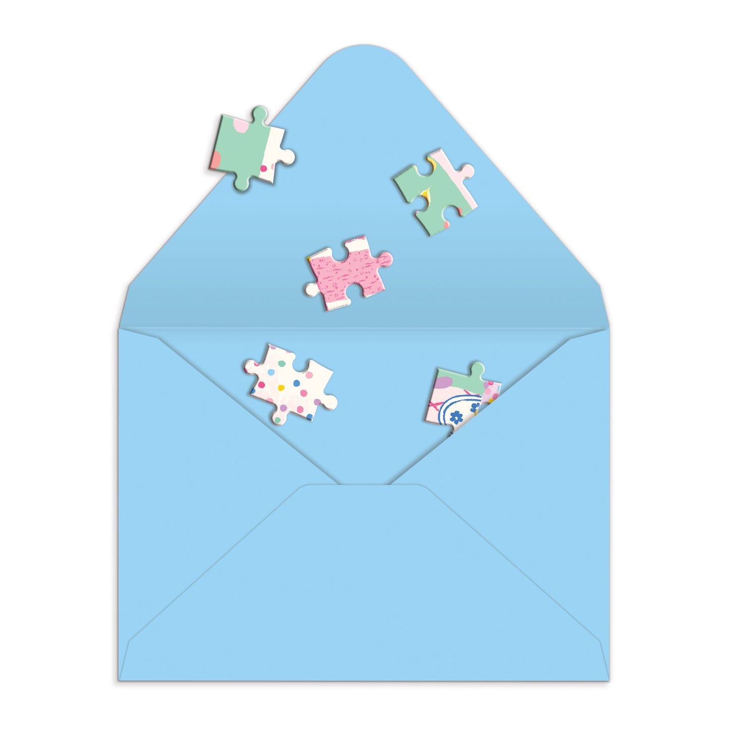 Birthday Card; Confetti Birthday Cake (Greeting Card Puzzle)