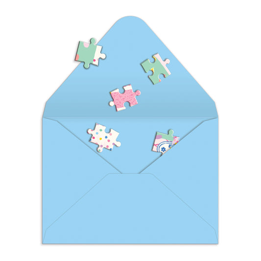 Birthday Card; Confetti Birthday Cake (Greeting Card Puzzle)