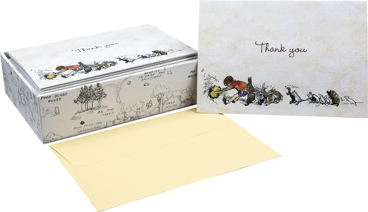 Thank You Notes; Pooh Bear