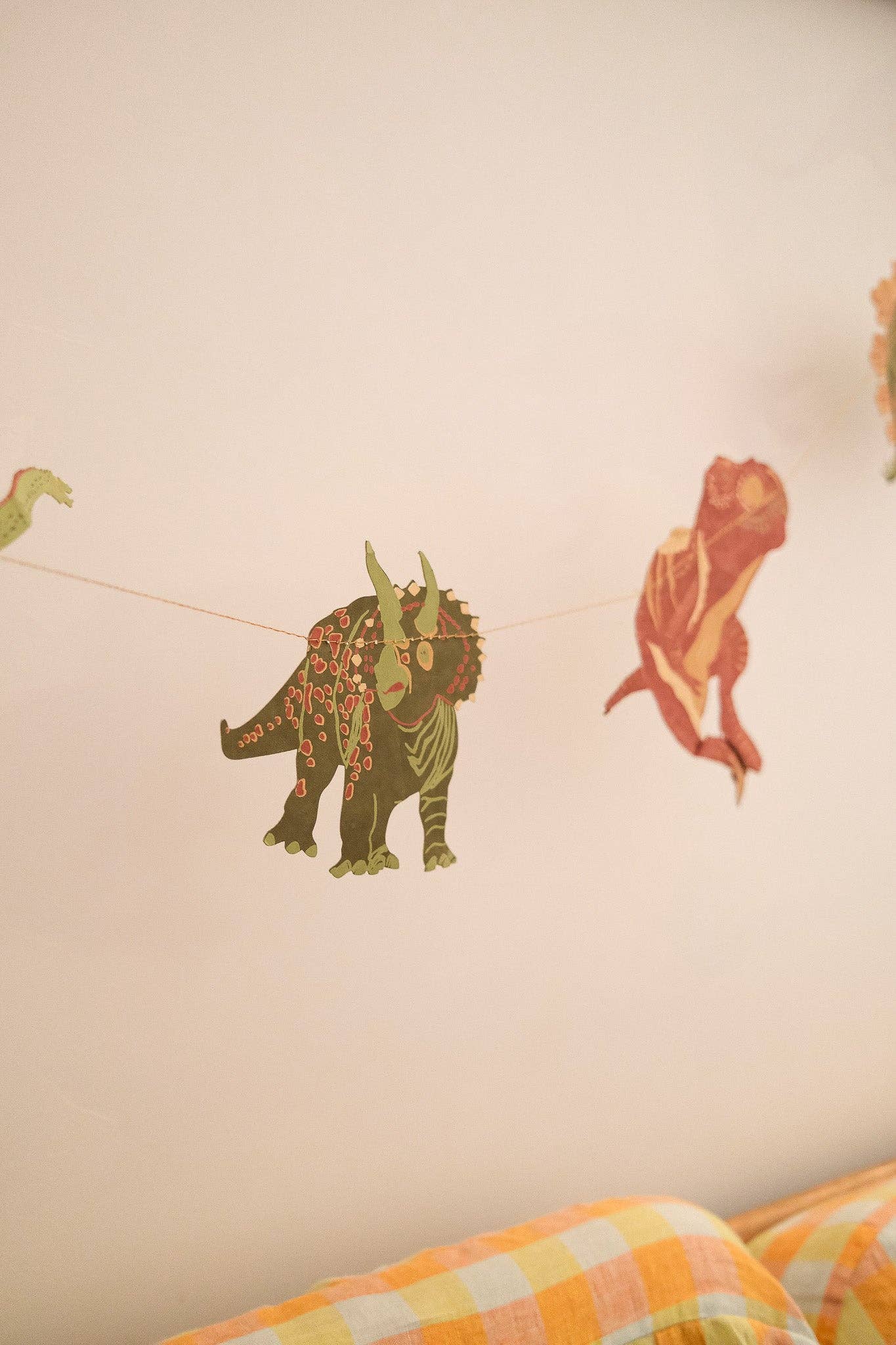 Sewn Garland; Dinosaurs