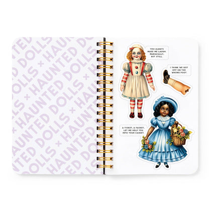 Sticker Book; Haunted Dolls by Brass Monkey