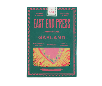 Sewn Garland; Hearts By East End Press