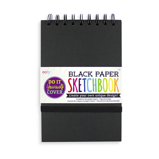 Ooly D.I.Y. Cover Sketchbook (Black Paper)