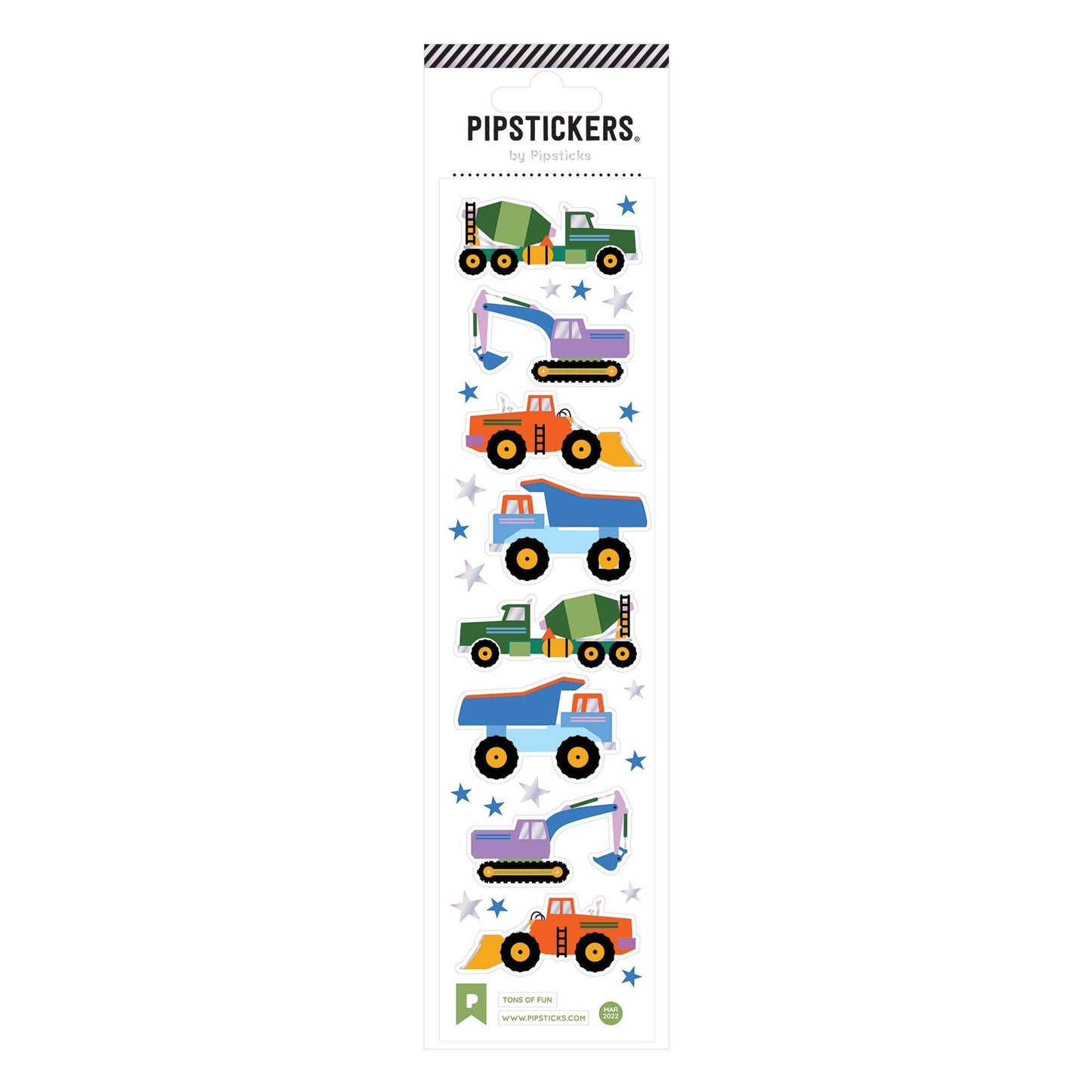 Pipsticks Sticker Sheet; Tons Of Fun