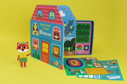 Children's Book; Fold-Out + Play: House