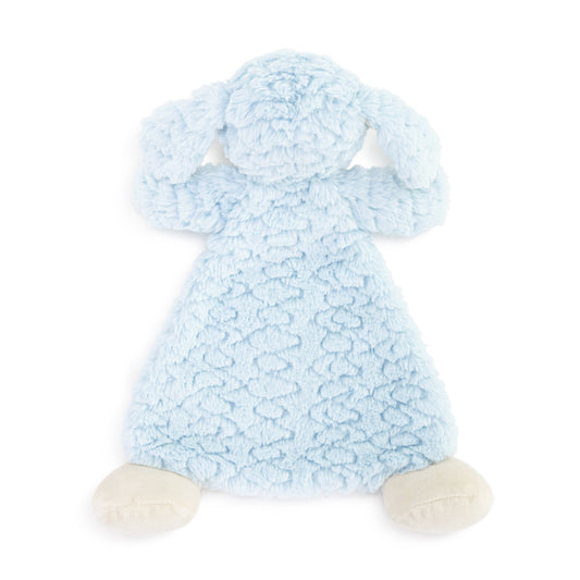 Rattle Blankie; Duke Dog (Light Blue)