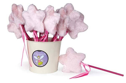 Fuzzy Fairy Wands (Pink)