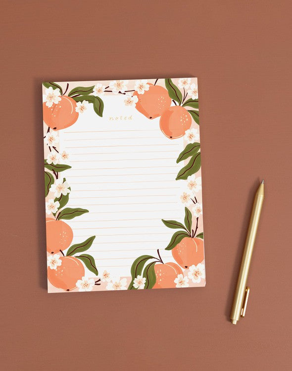 Notepad; Peaches (52 Sheets)