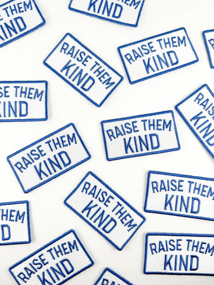 Iron-On Patch; Raise Them Kind | Field Trip Threads