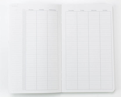 Yearly Planner; Ascending Regions (Un-Dated)
