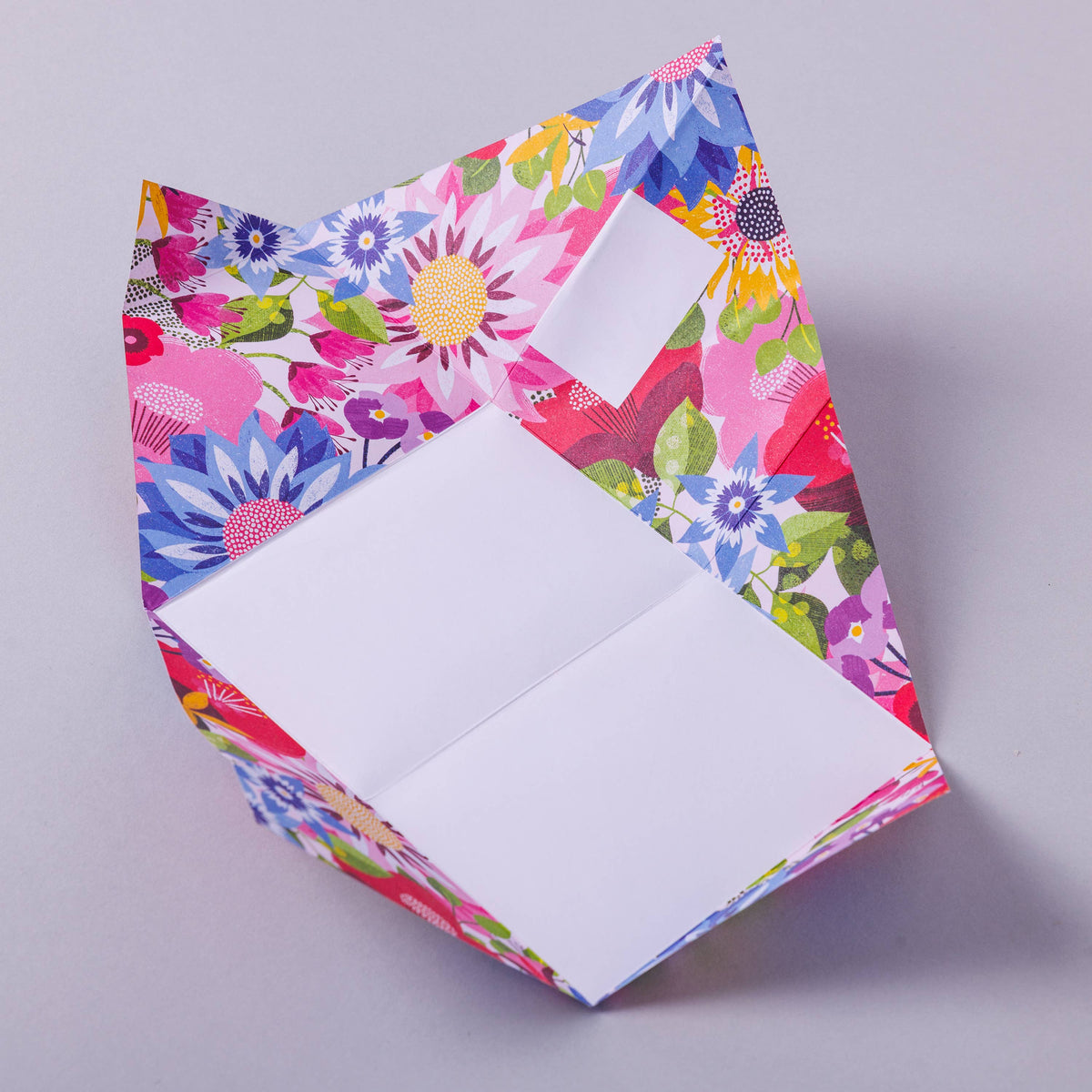 Folding Letter Set; Floral Fantasia Pigeon | Pigeon Posted