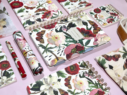 Notebook; Peonies (Size A5)
