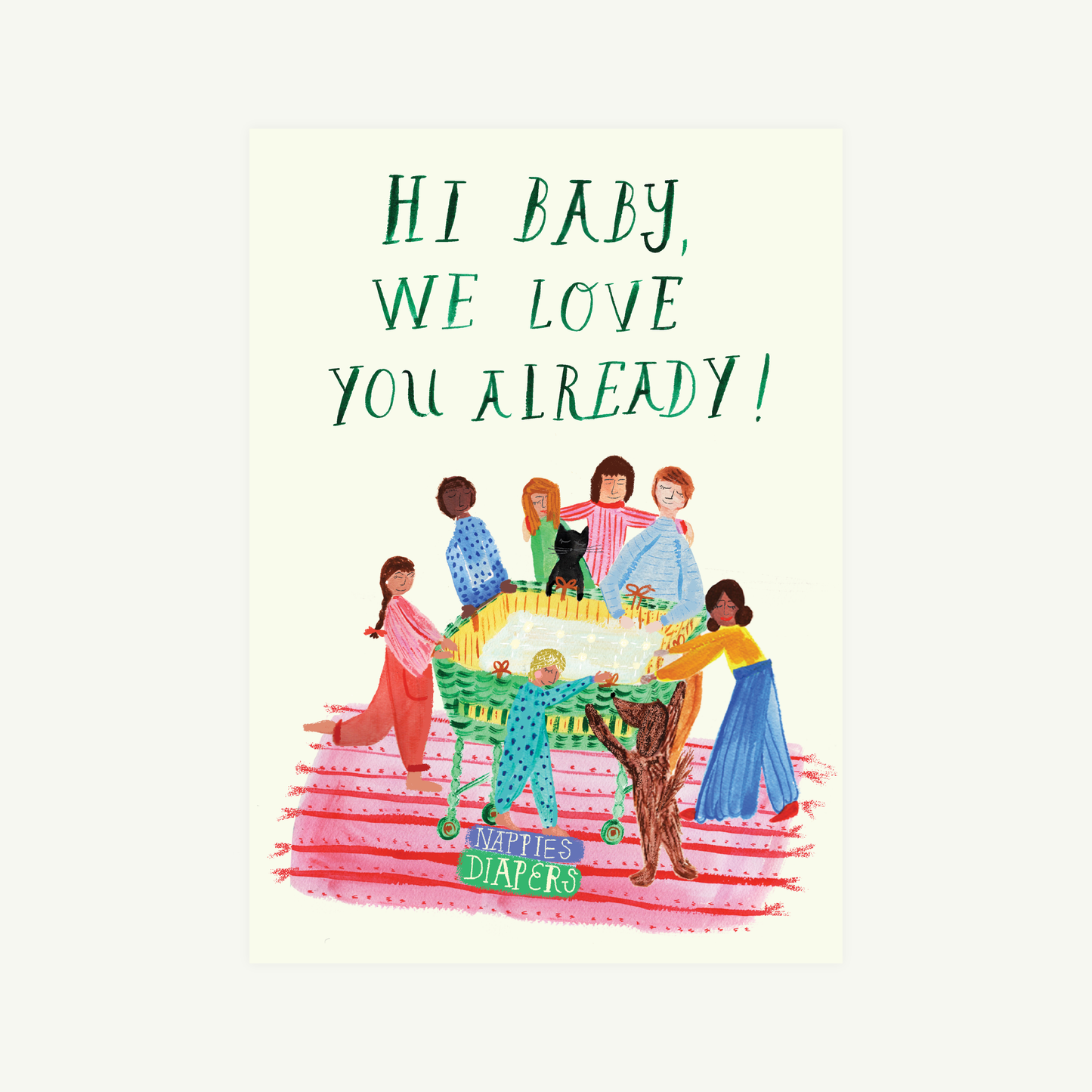 Baby Card; Bundle of Joy