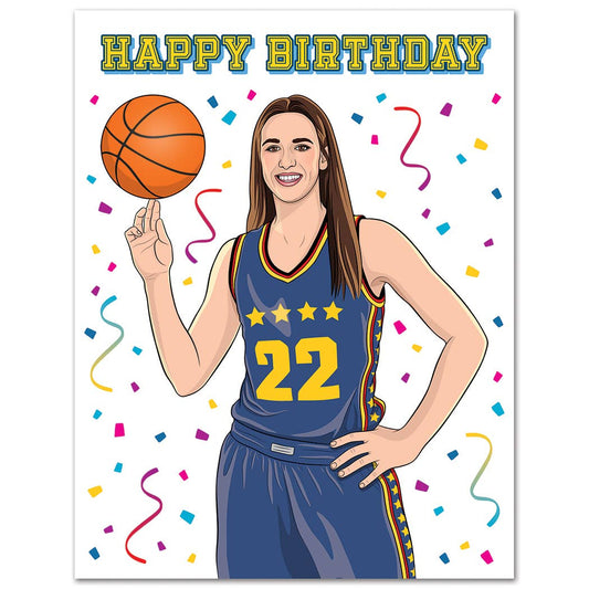 Birthday Card; Caitlin Clark