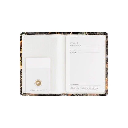 Passport Cover; Forest Mushrooms - BV by Bruno Visconti (Vegan Leather)