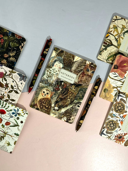 Notebook; Owls - BV by Bruno Visconti