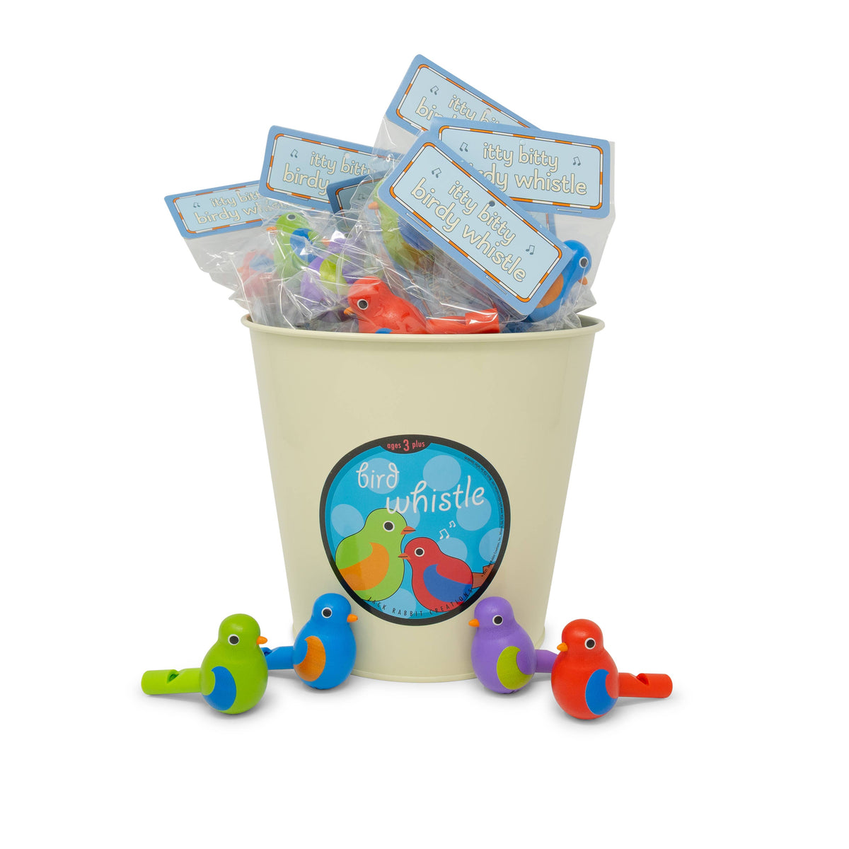 Itty Bitty Bird Whistle; 4 Colors | Jack Rabbit Creations